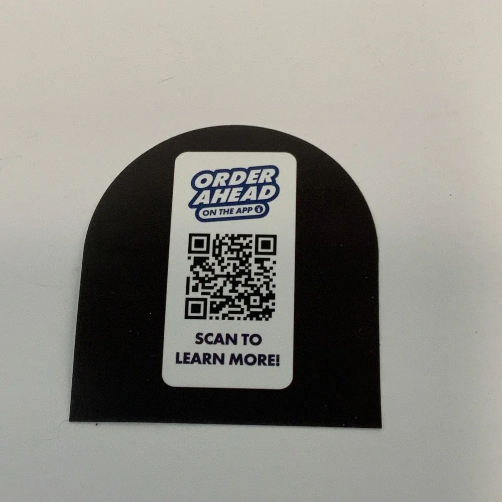 Dutch Bros Coffee Sticker LIVIN' FOR KILLER COFFEE Skeleton‎ 8/20/25